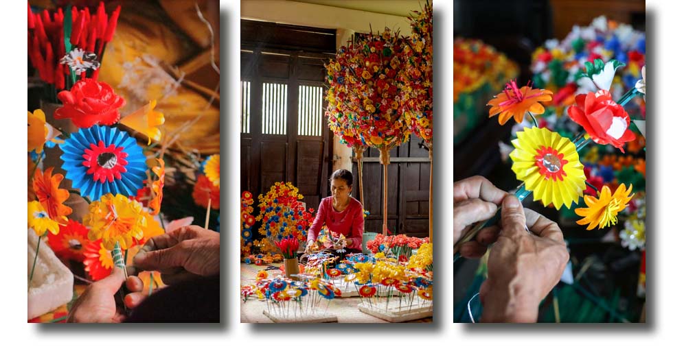 Aldeia de flores de papel de Thanh Tien