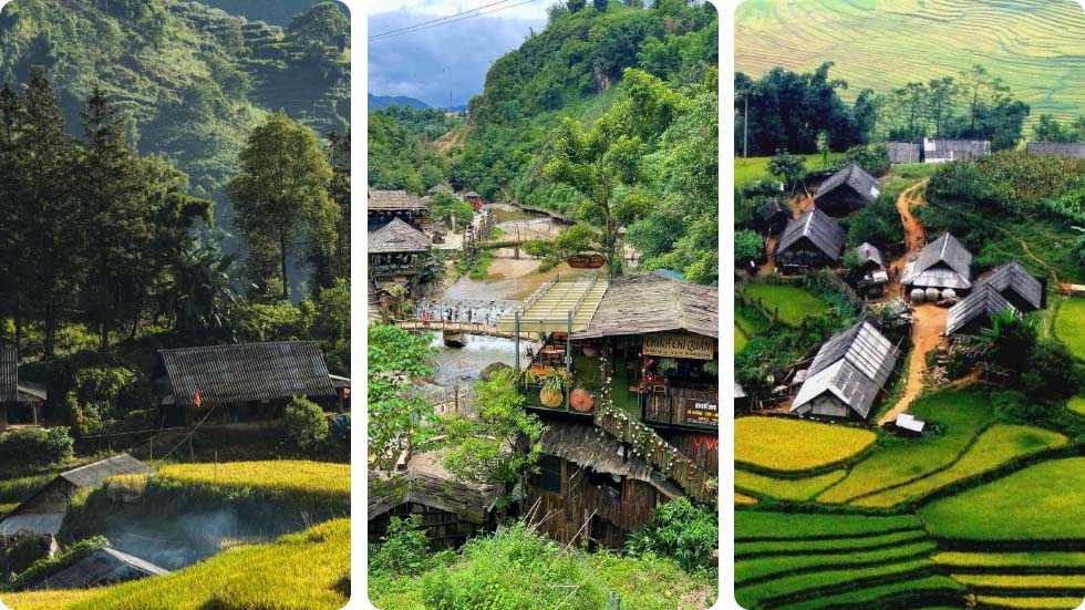 Vilarejo em Sapa
